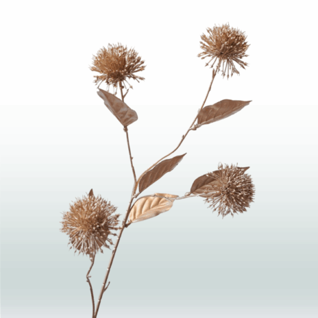 Bolletjestak 70cm Goud