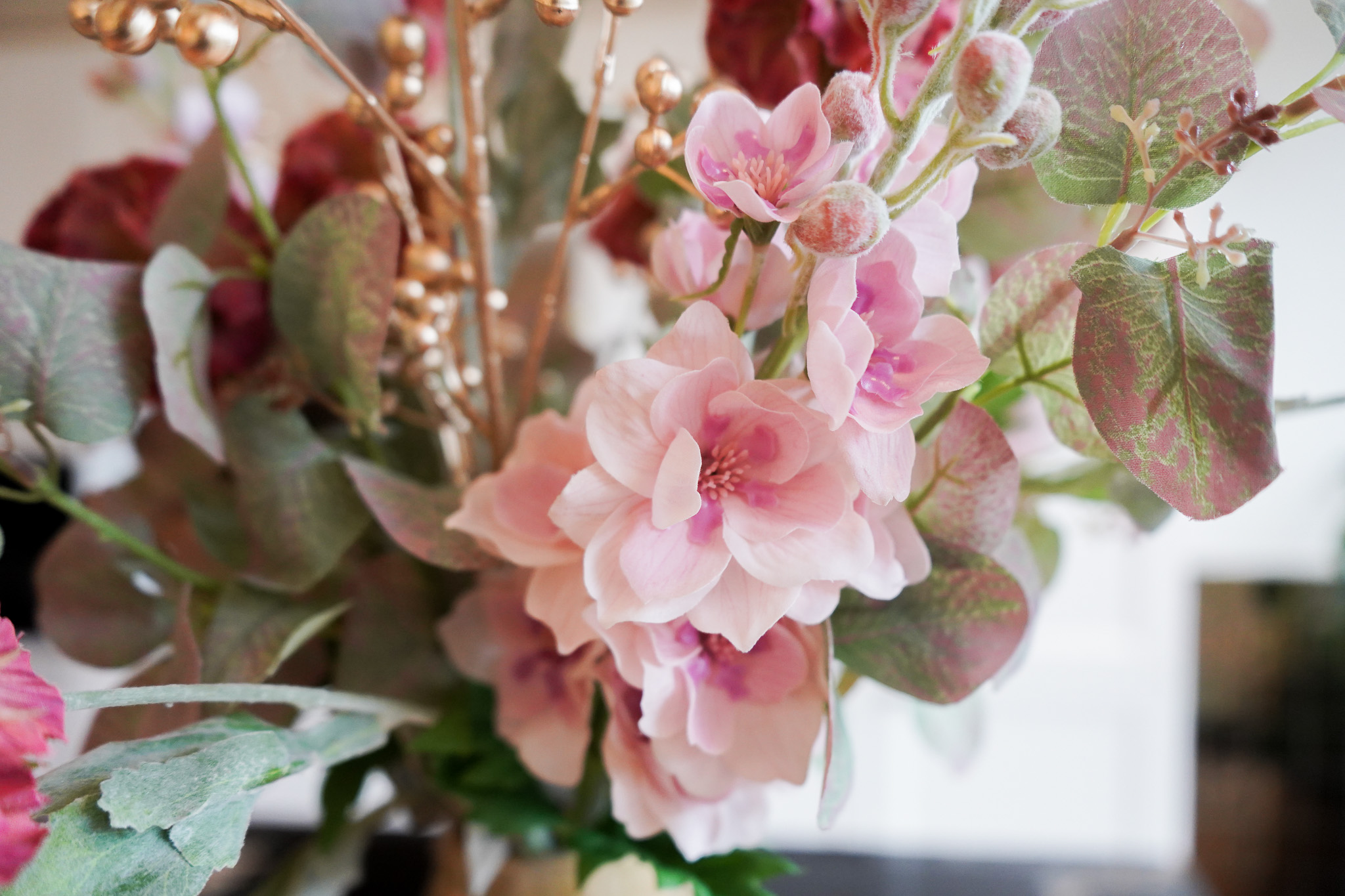 Zijdenboeket Silky Rosé - Afbeelding 3