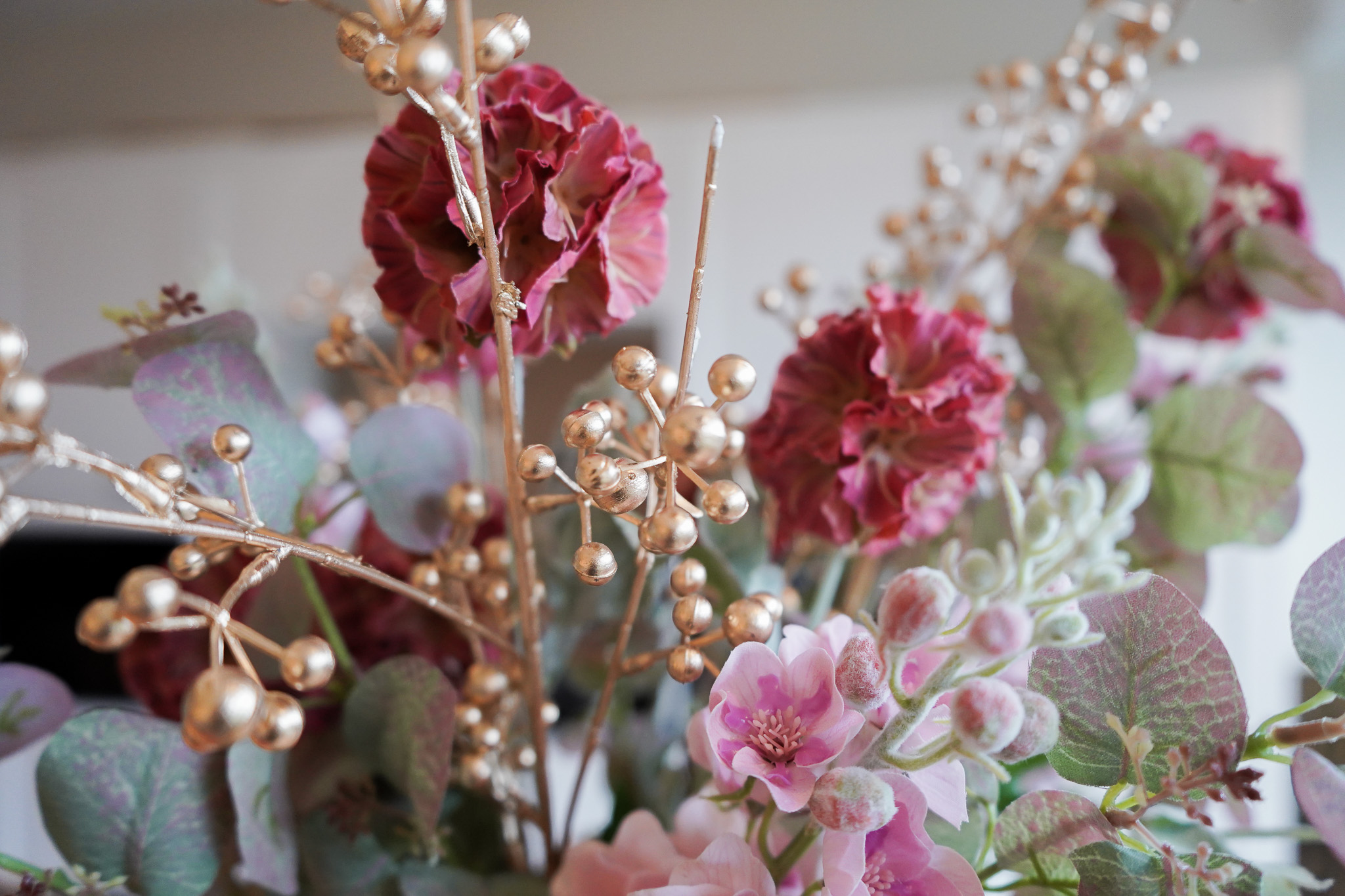 Zijdenboeket Silky Rosé - Afbeelding 2