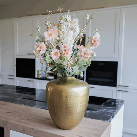 Zijdenboeket Silky Blush