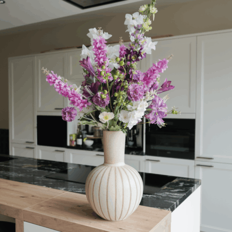 Zijdenboeket Lush Lilas