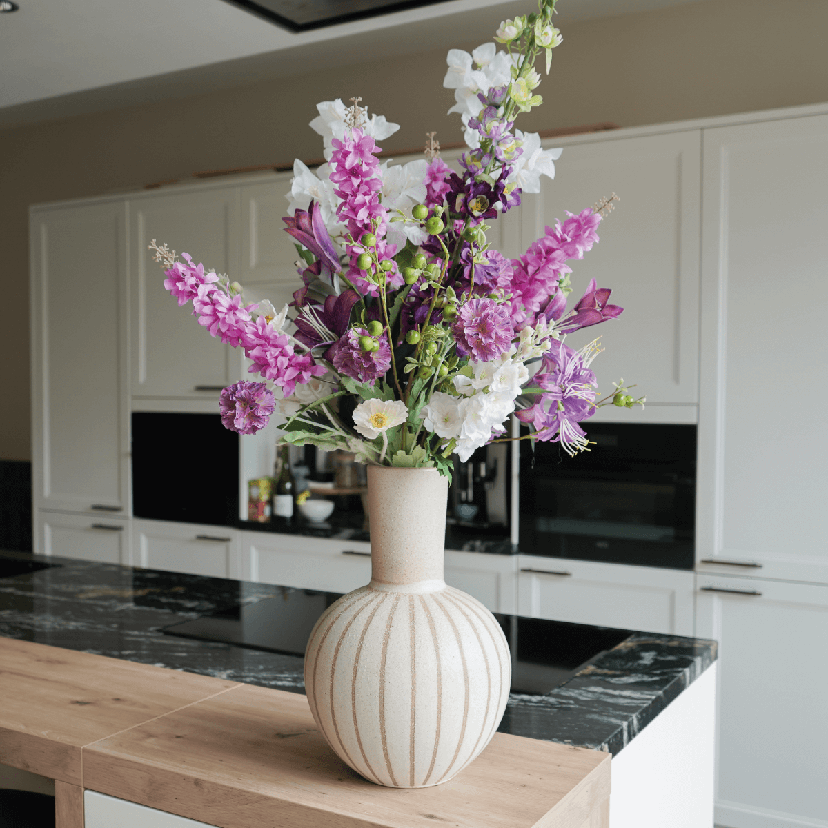 Zijdenboeket Lush Lilas