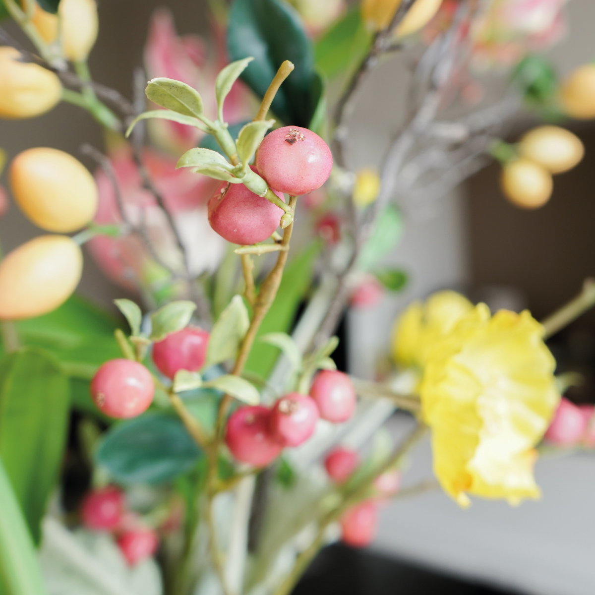 zijdenboeket summer vibes detailfoto